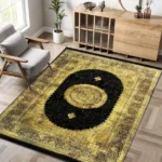 Jordan Rug 1200 Reeds Irani Rug GoldBlack Mp Mk