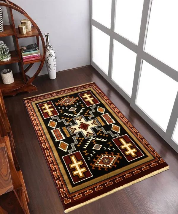 Turkey Cut Work Turkish Rug Maroon Mk 1