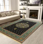Kongereh Carpet BlackBlue Rug