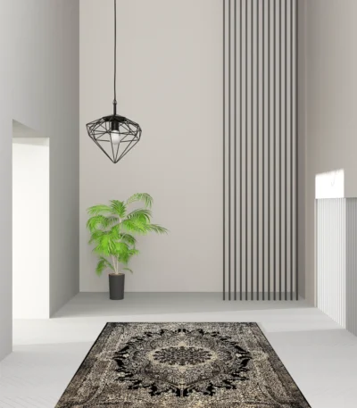Prestige Carpet Bita Collection BlackGrey Rug