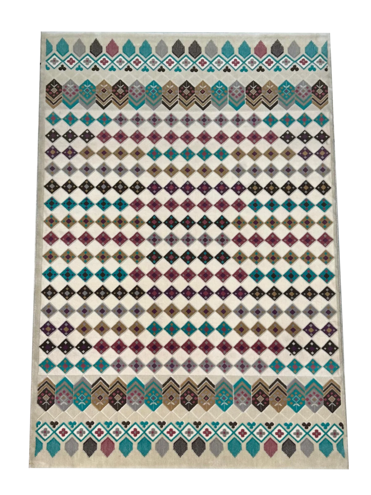 Sepas Vintage Antiques Carpets Cream Mix Rug