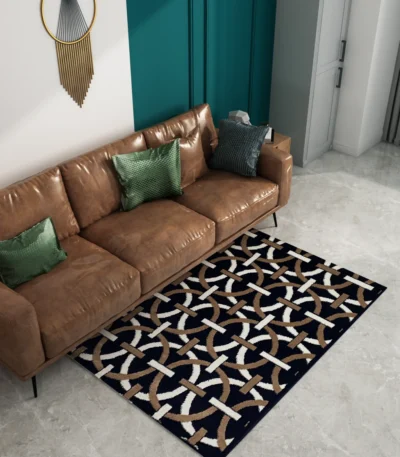 Venus Kaplan Rug Tornado BlackBrown Mk