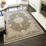 Farsh Avat Carpet Rug 1200 Reeds LGreyWhite Mk