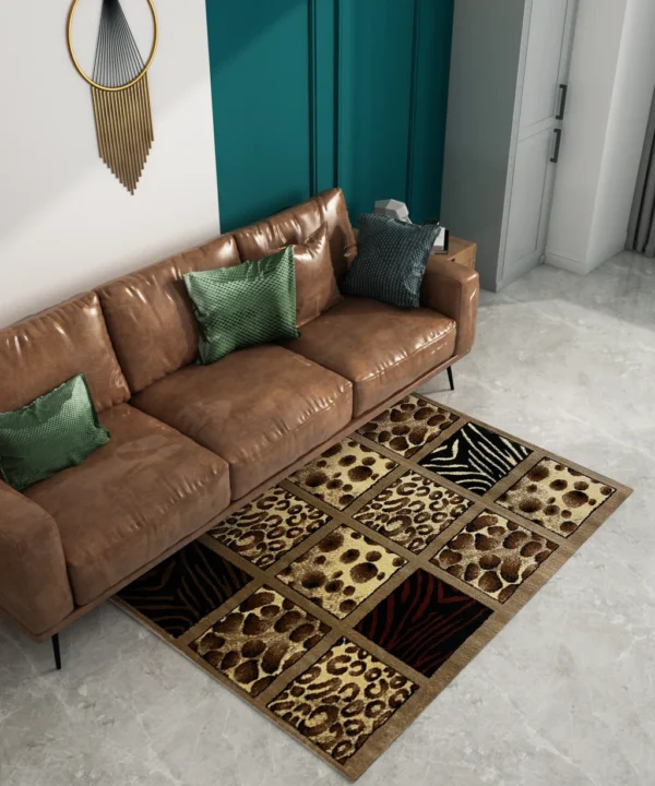 Venus Kaplan Rug Coral Plus BrownCream Mk