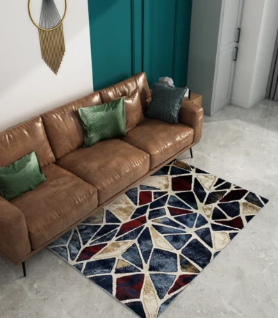 Venus Kaplan Rug Lotus BlueCream Mk