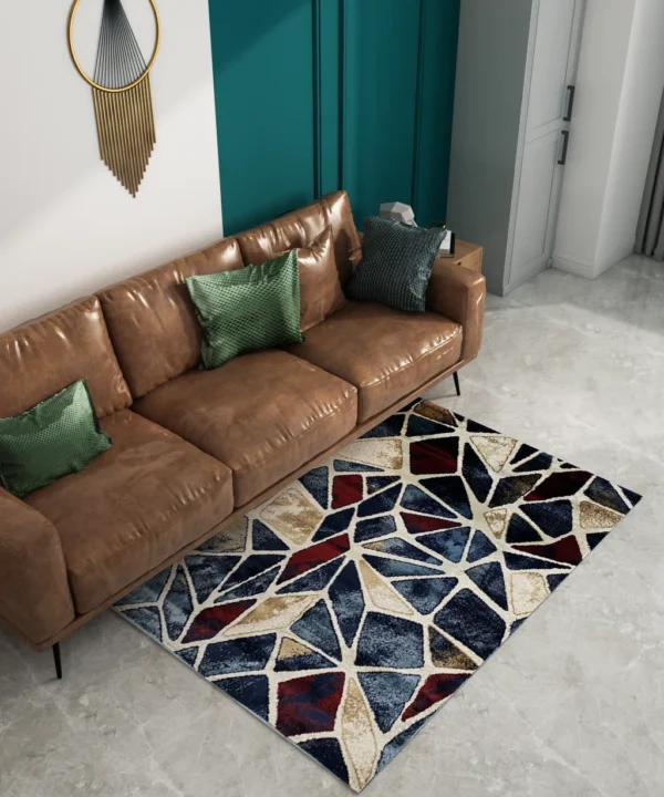 Venus Kaplan Rug Lotus BlueCream Mk