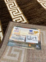 Venus Kaplan Rug Lotus BrownCream back
