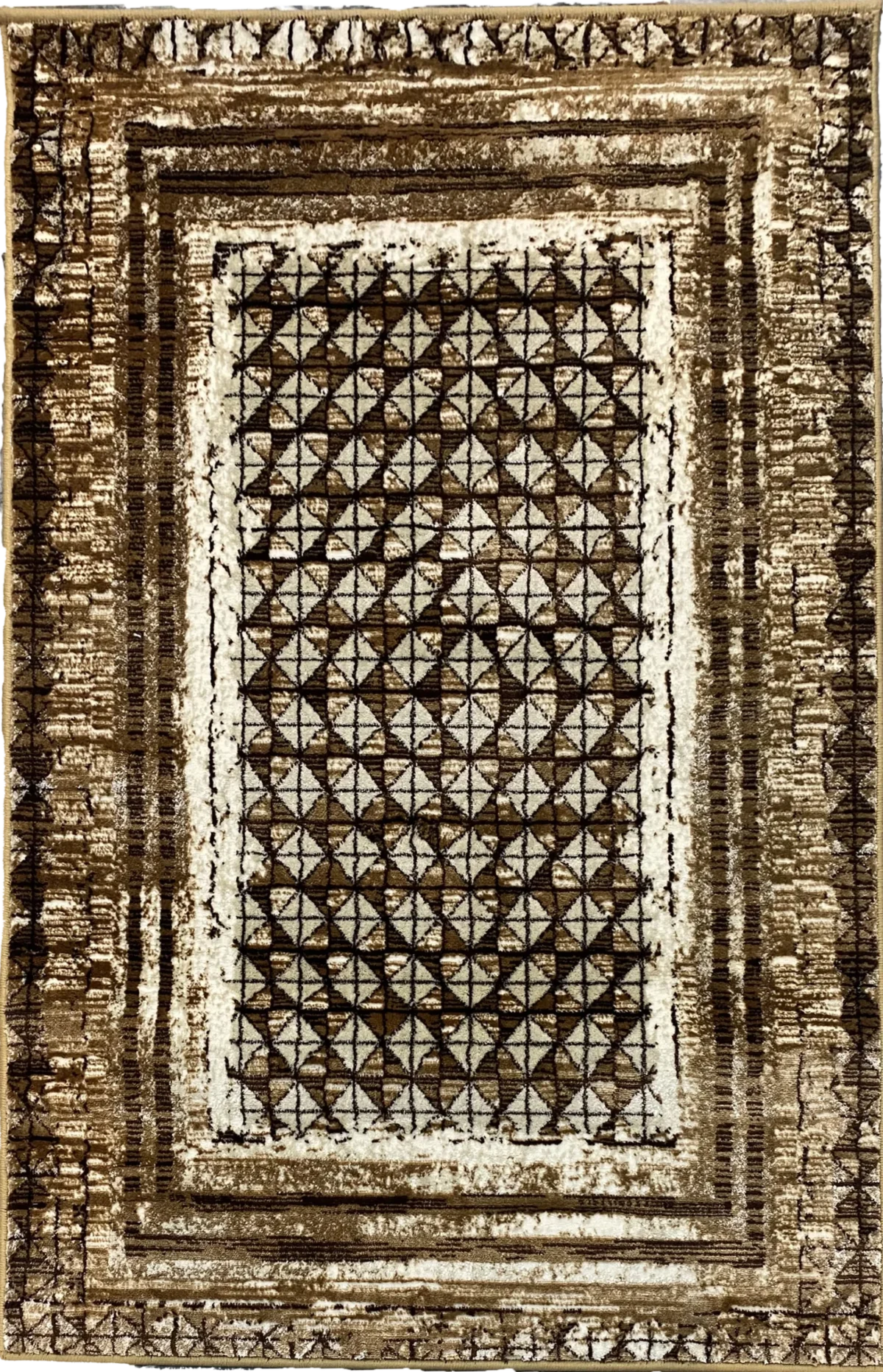 Venus Kaplan Rug Lotus BrownOffWhite Wb