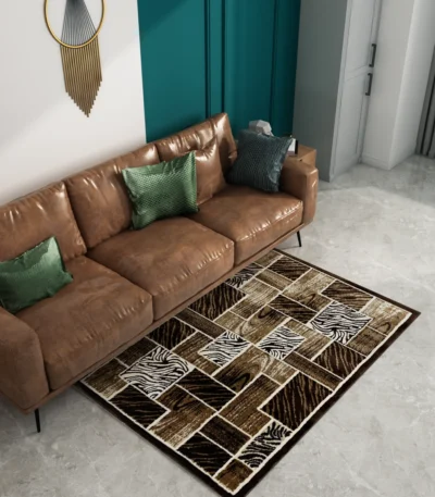 Venus Kaplan Rug Lotus ChocoBeige Mk