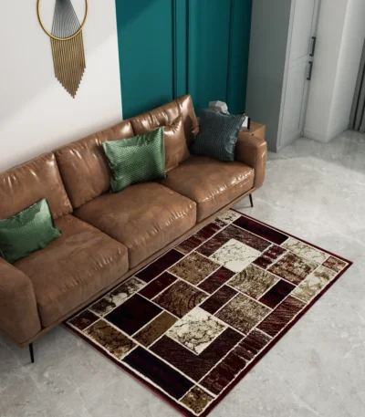 Venus Kaplan Rug Lotus MaroonCream Mk