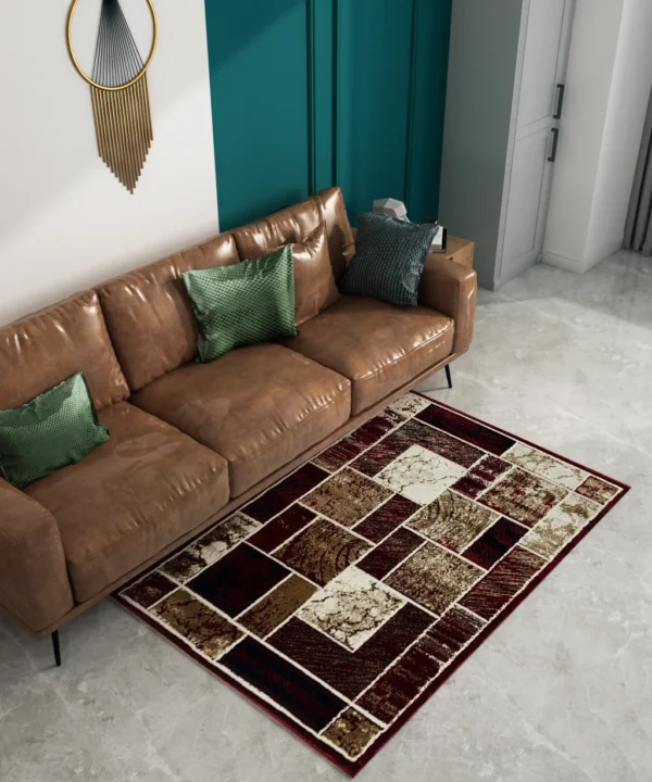 Venus Kaplan Rug Lotus MaroonCream Mk