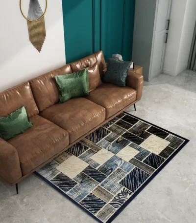 Venus Kaplan Rug Lotus NavyCream Mk