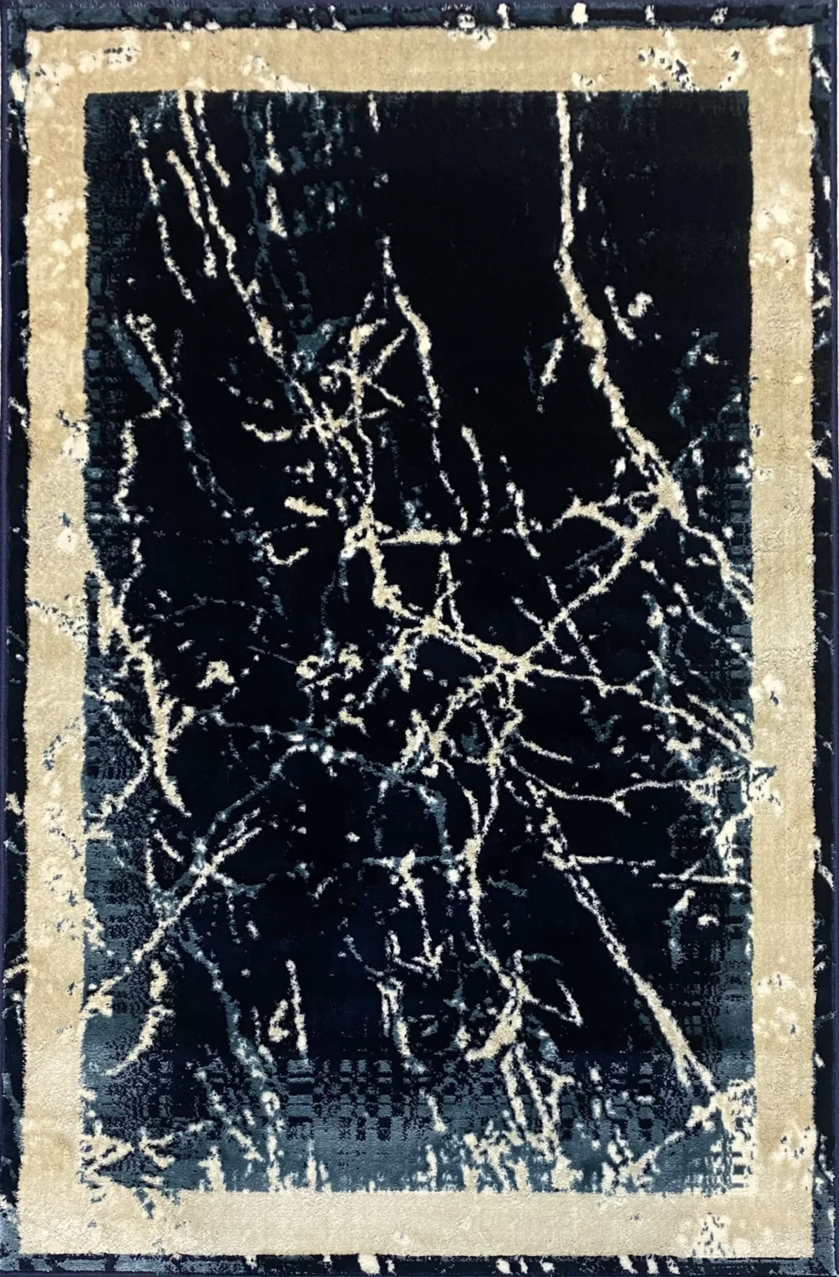 Venus Kaplan Rug Lotus NavyOffWhite Wb