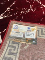 Venus Kaplan Rug Lotus RedWhite Back