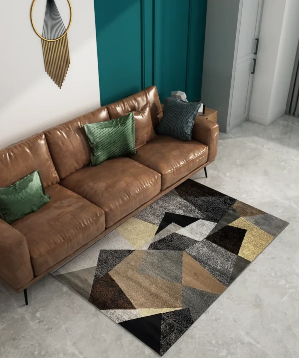 Venus Kaplan Rug in Indigo GreyMulti Mk