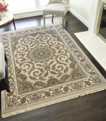 Farsh Pamchal Rug 1200 Reeds White Mk