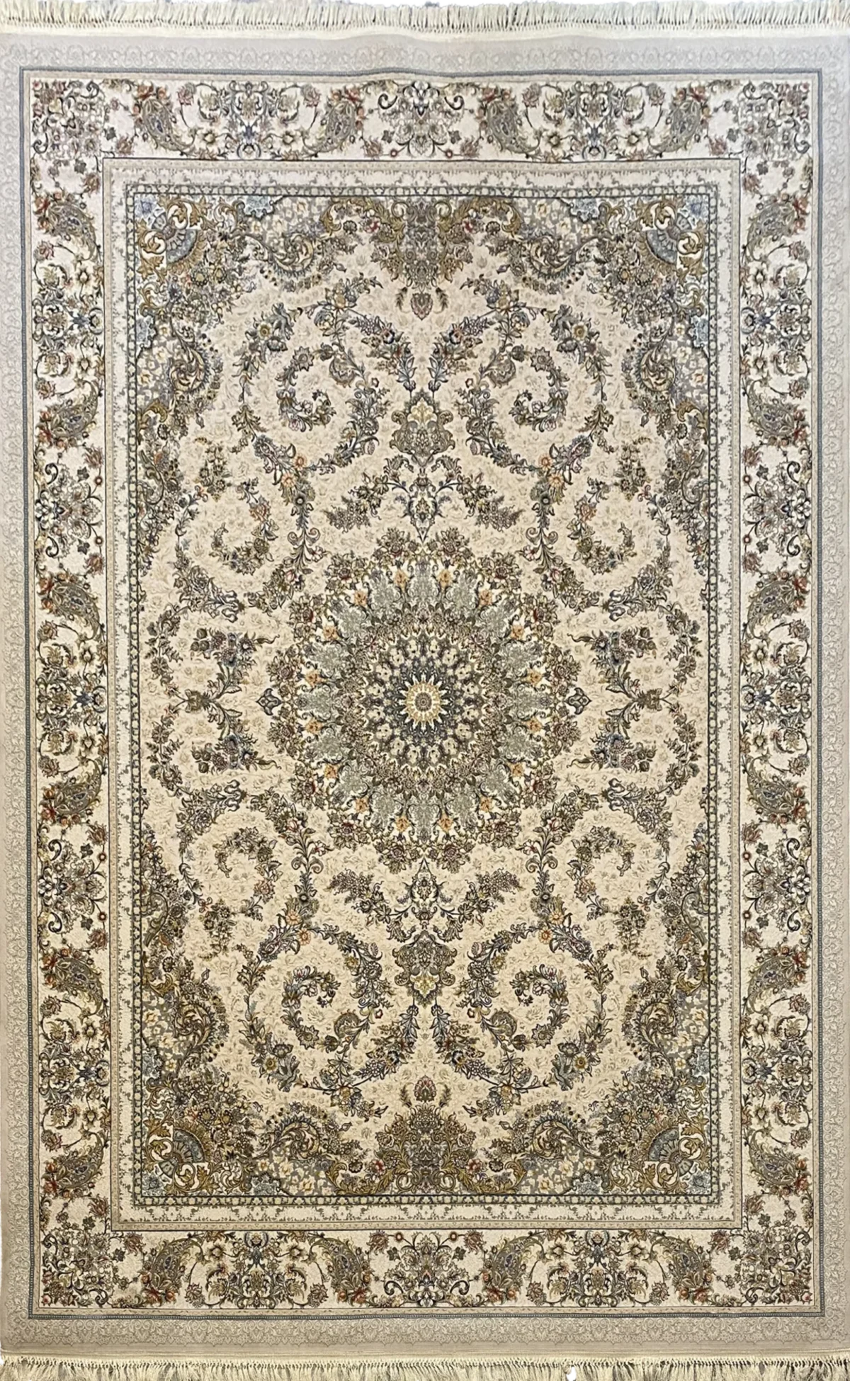 Farsh Pamchal Carpets CreamWhite Rug