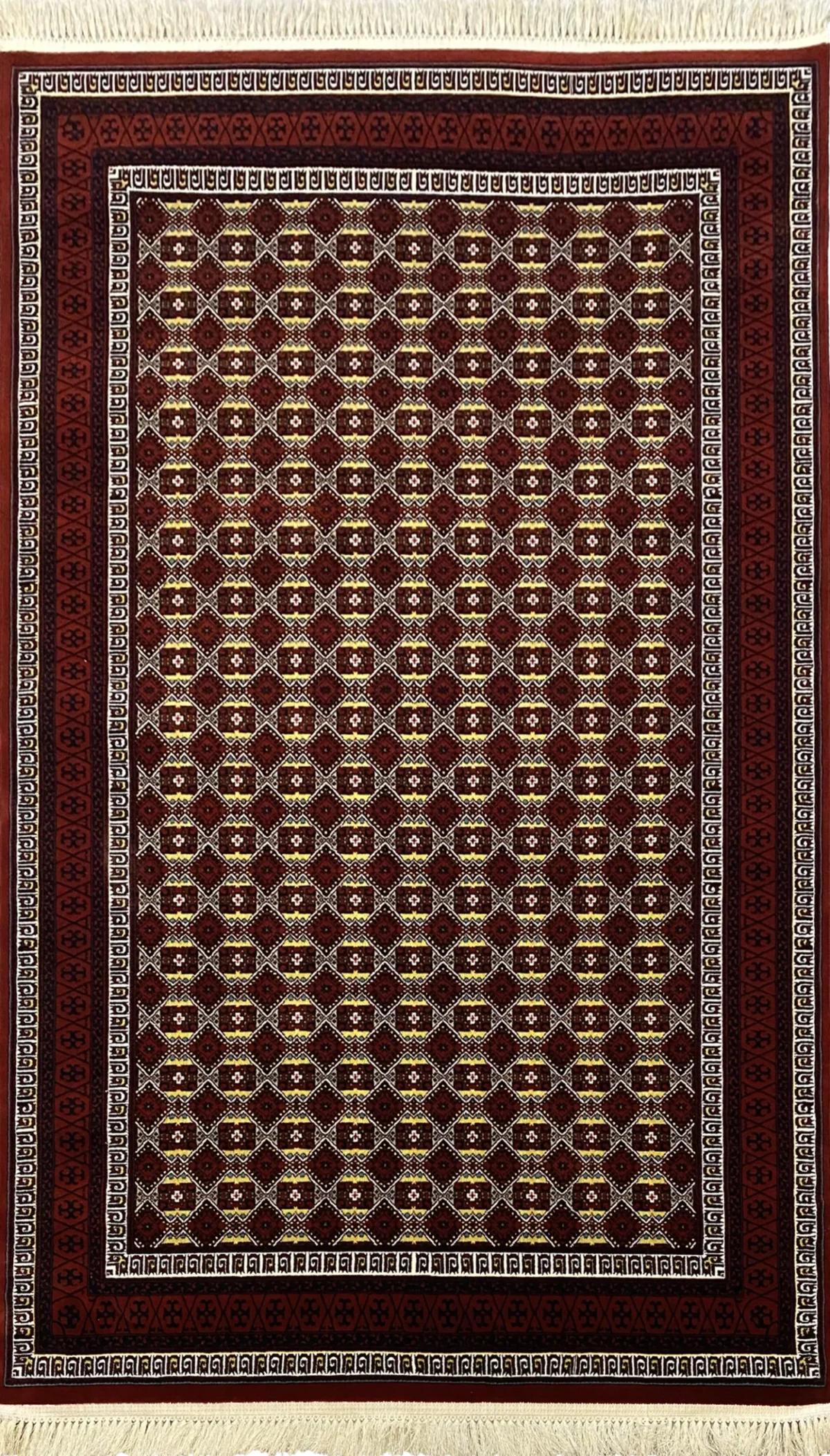 Sarvestan MaroonYellow Rug