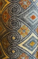 Wall to Wall Carpet Fine Spiral Diamond