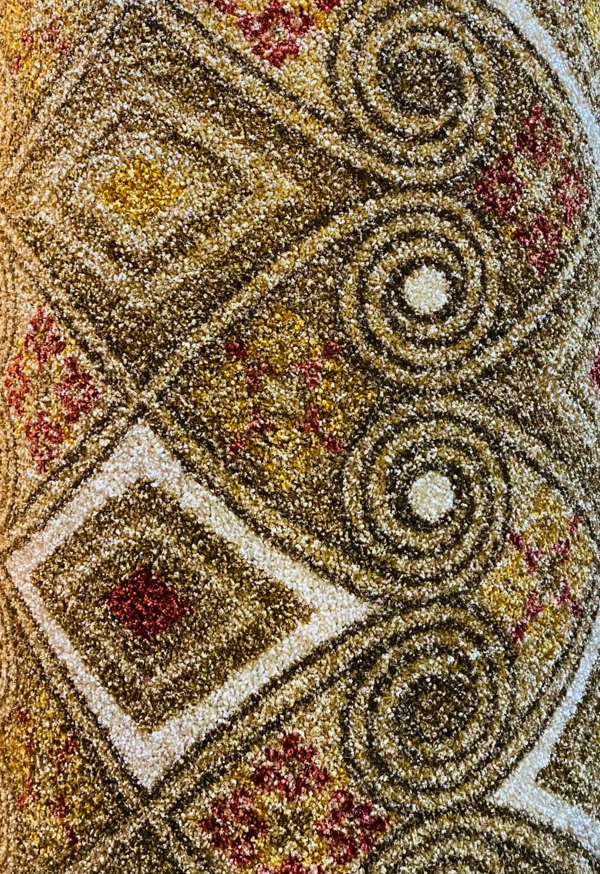 Wall to Wall Carpet Fine Spiral Diamond