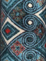 Wall to Wall Carpet Fine Spiral Diamond