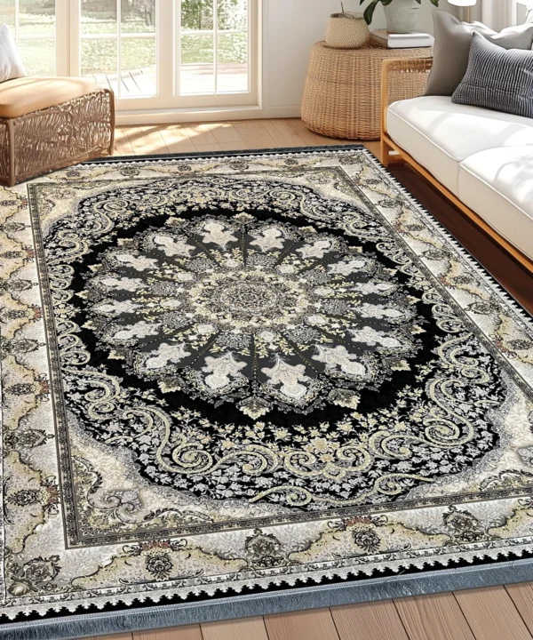 Mashhad Sahel BlackGold Rug