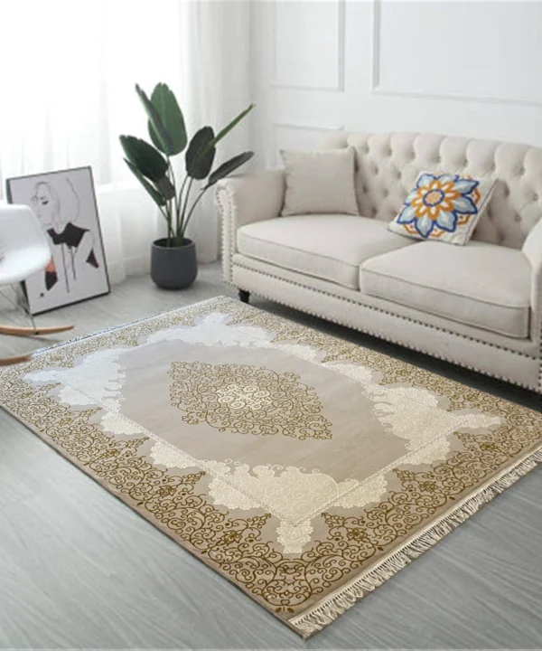 Deniz Carpet Collection OffWhiteGold Rug