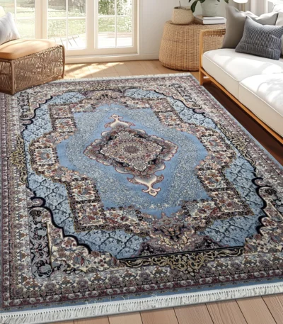 Farsh Mahsan Carpets SkyBlue Design Rug