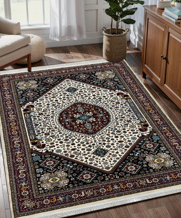 Pamchal Carpets Giti Collection OffWhite Design Rug