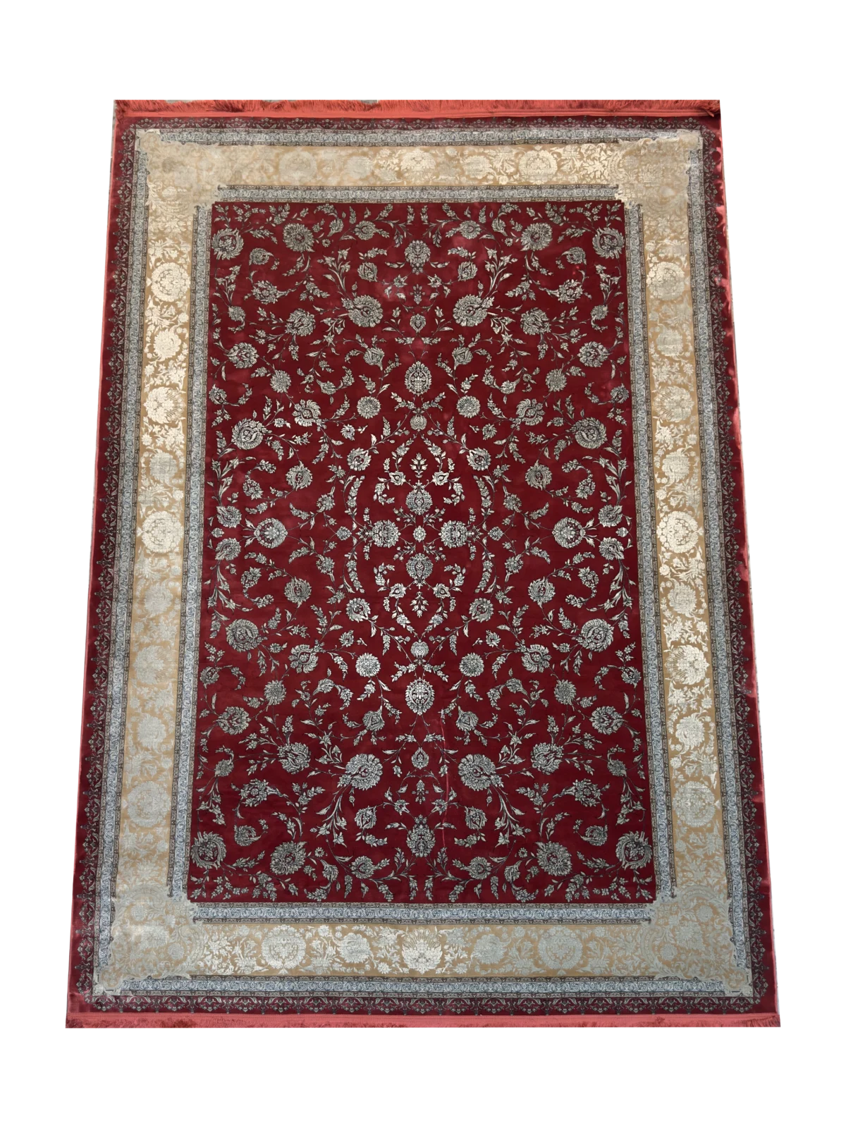Safiran Carpets Silk Collection RedGreyDesign