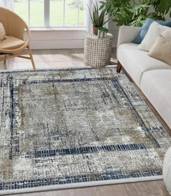 Alpine CreamDBlueBeige Rug