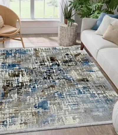 Alpine GreyBlueBeige Rug