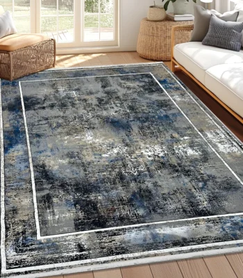 Alpine GreyBlueWhite Rug