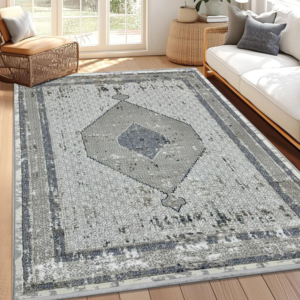 Alpine by Venus CreamHB DBlueFdy Rug