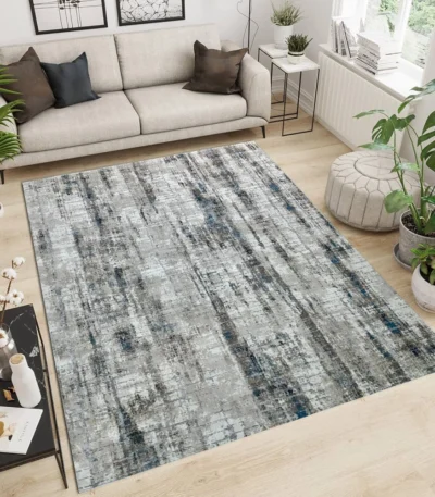Calvin Klein Infinity IvoryGreyBlue Rug
