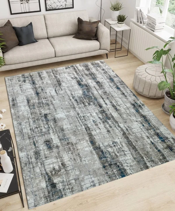 Calvin Klein Infinity IvoryGreyBlue Rug