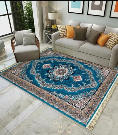 Farsh-e-Feroza Blue Rug