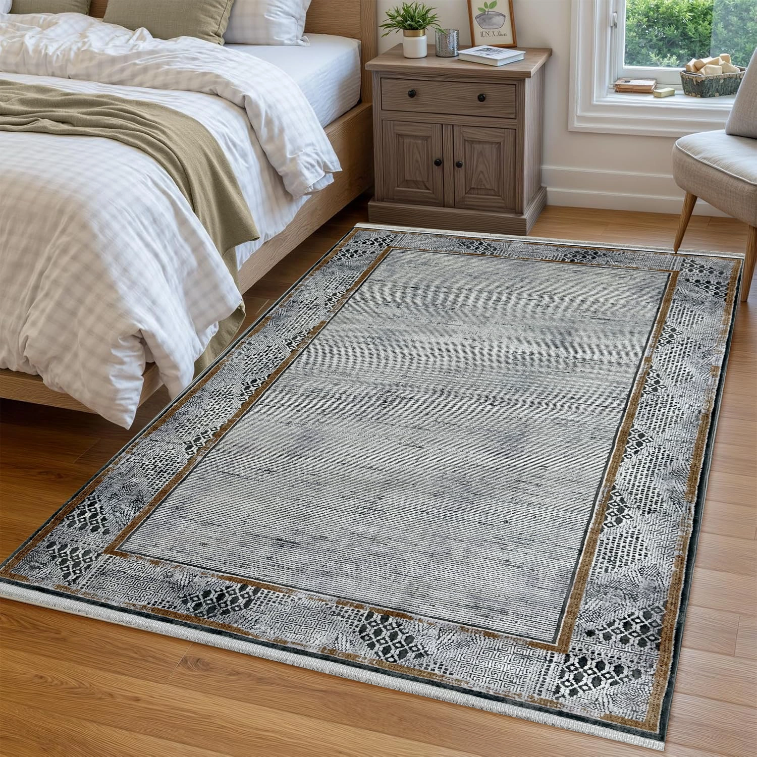 Festival Hali Bianca Grey Rug