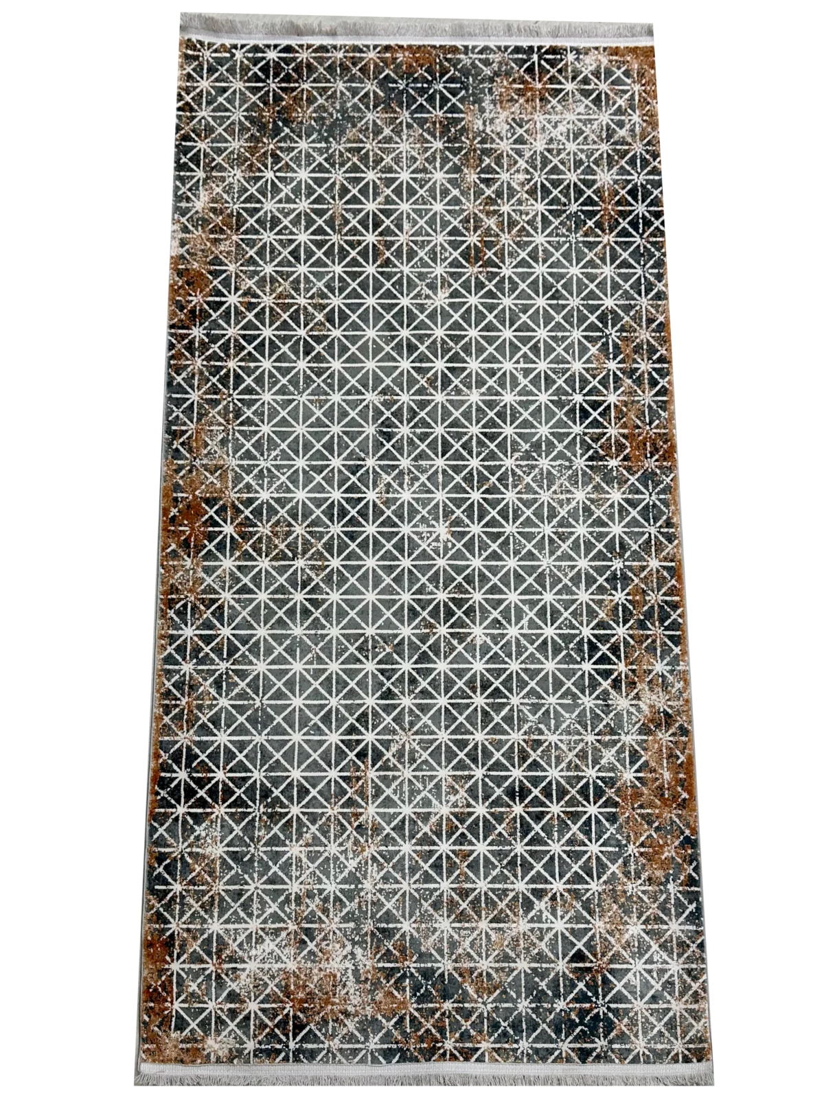 Festival Hali Bianca GreyRust Rug