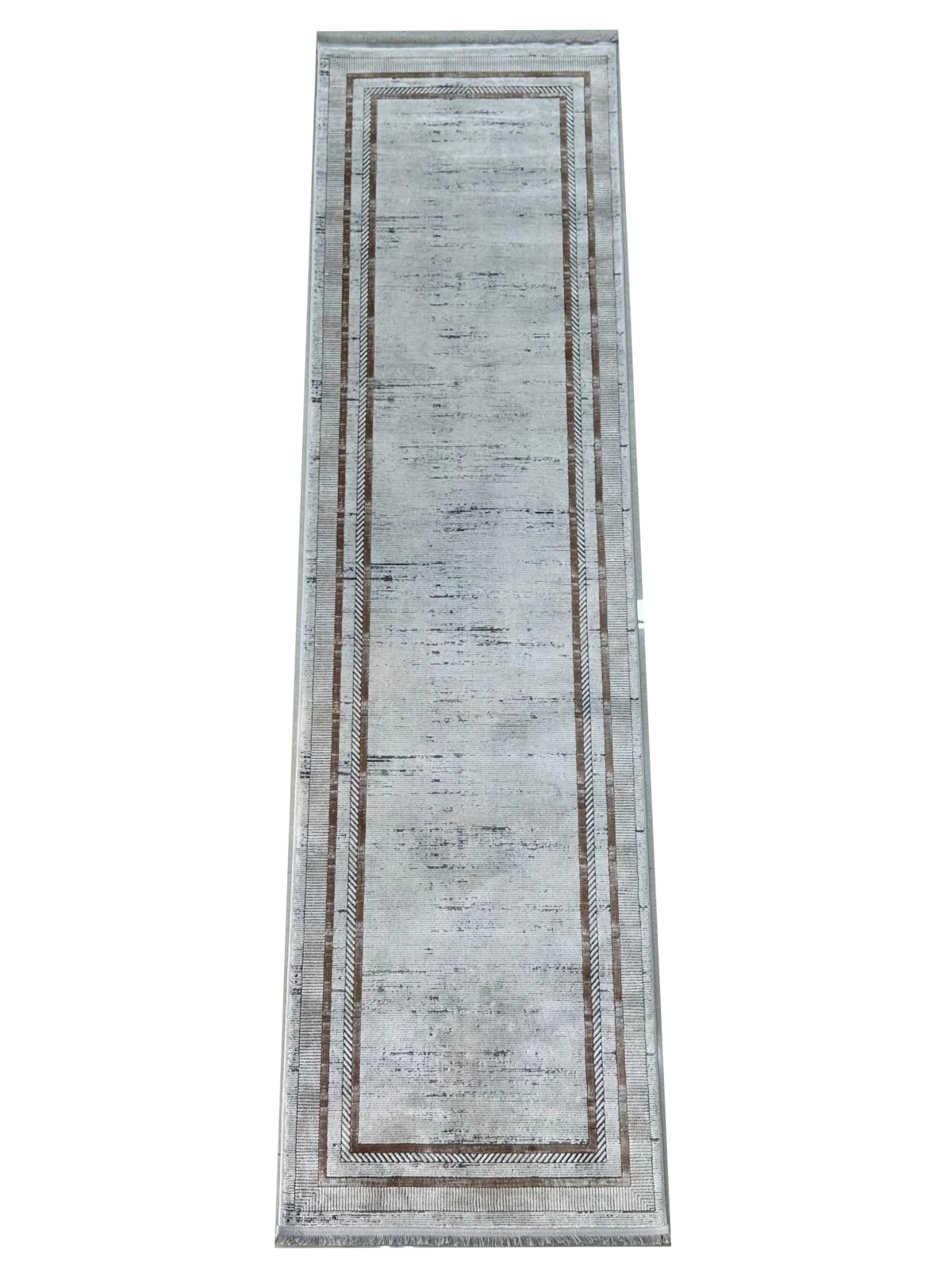 Festival Hali Bianca WhiteGreyRust Runner