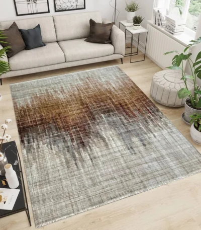 Festival Sena BeigeRustGrey Rug
