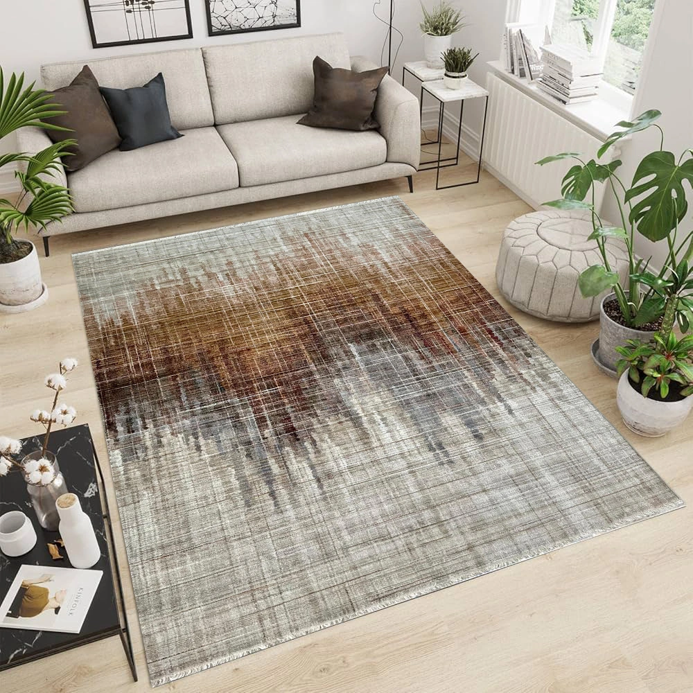 Festival Sena BeigeRustGrey Rug