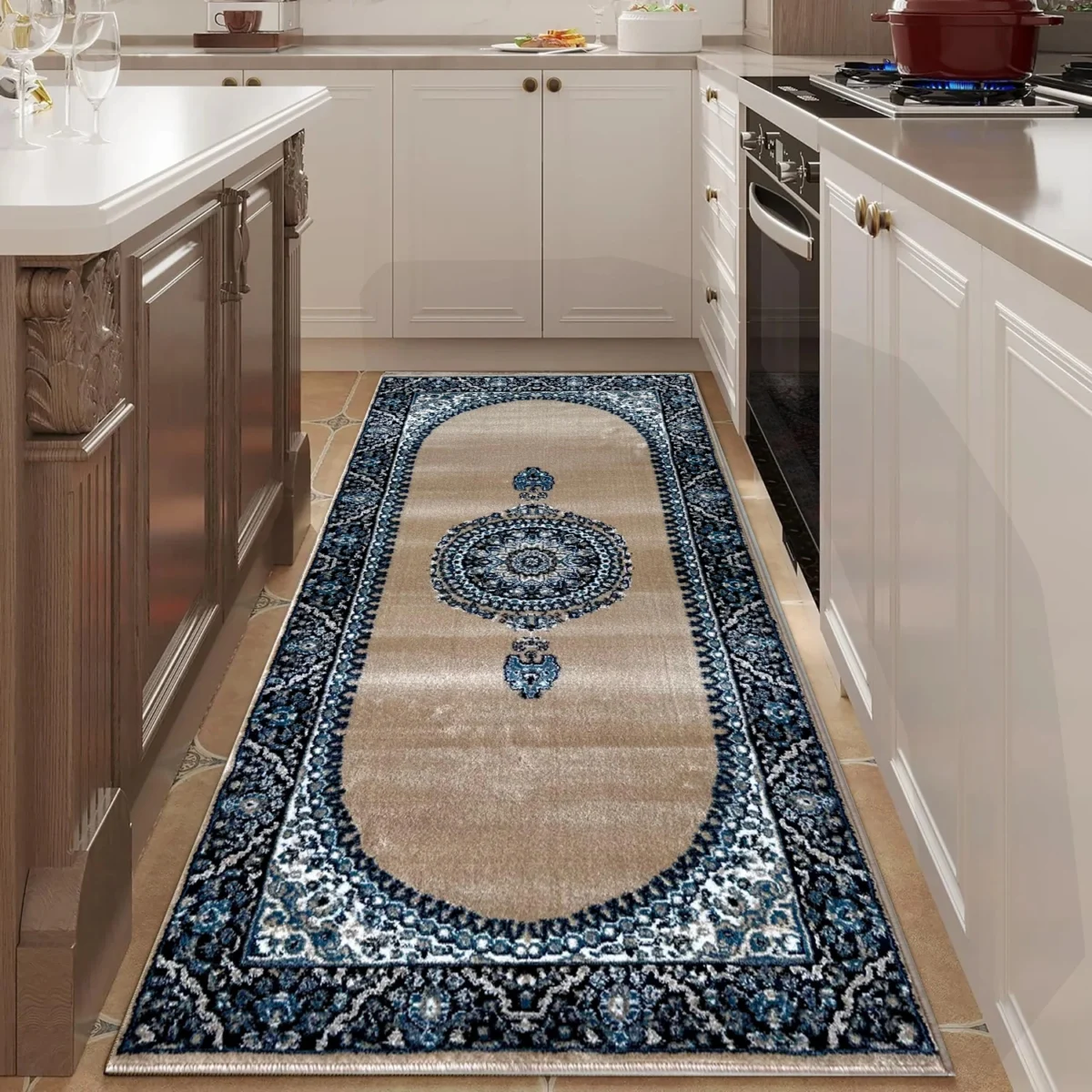 Ideal Eagle BlueDesignBeige Runner