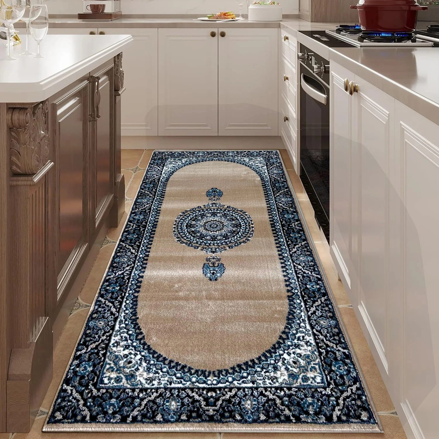 Ideal Eagle BlueDesignBeige Runner