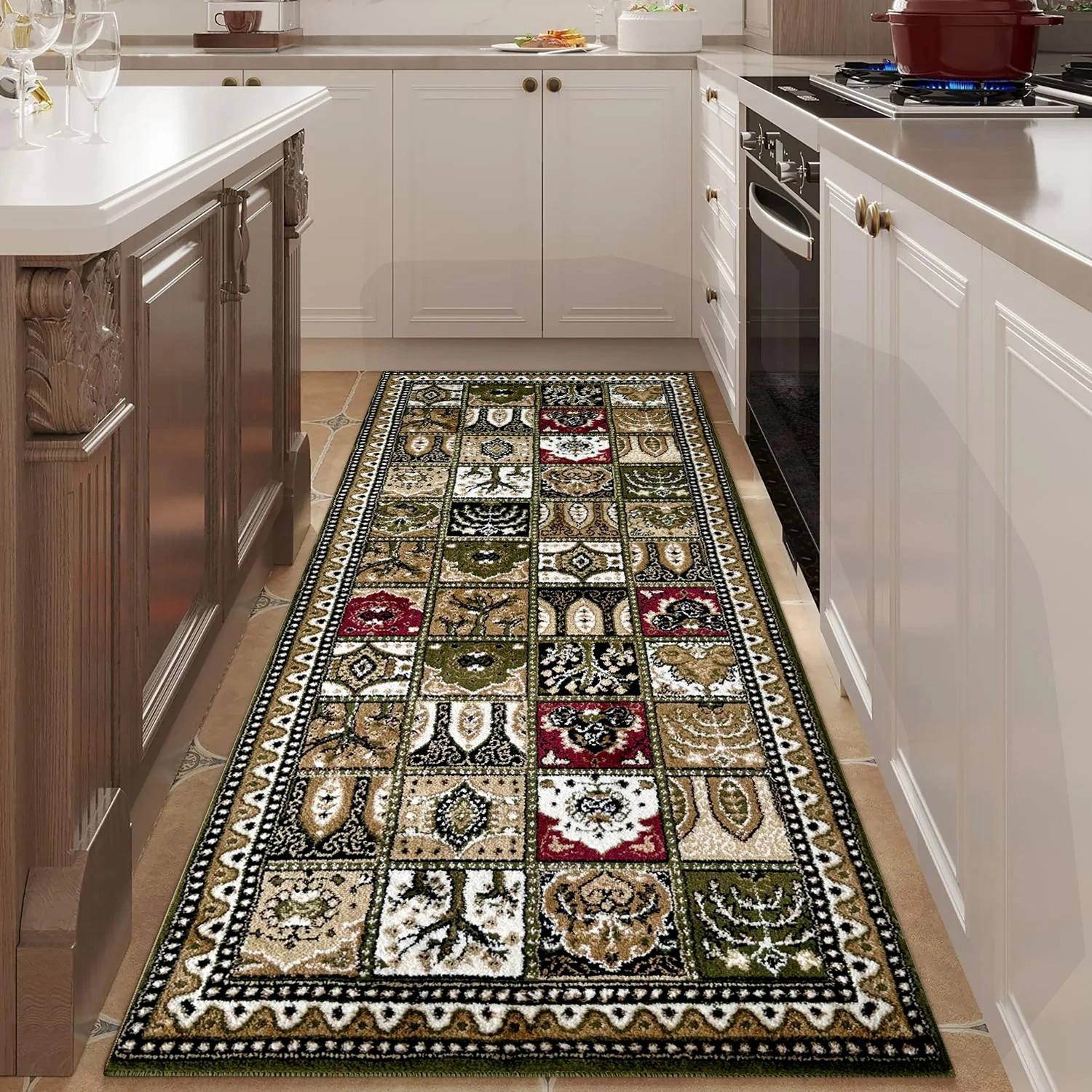 Ideal Eagle OliveGreen Runner