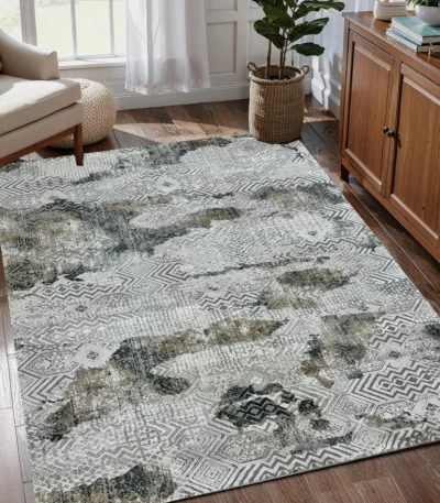 Kartal Carpets Coken Dark Grey Rug