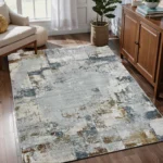 Kartal Carpets Multi Shrink Light Beige Rug