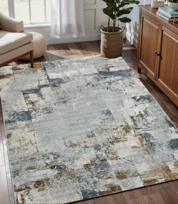Kartal Carpets Multi Shrink Light Beige Rug