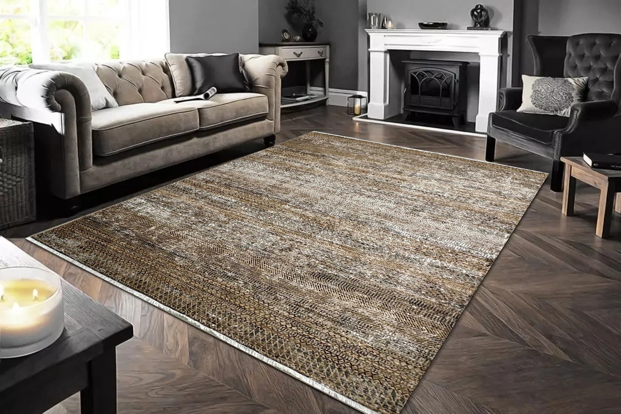 Otto Homes Burnt Orange Rug