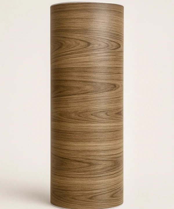 Rustic Walnut Vein Vinyl Flooring Sheet